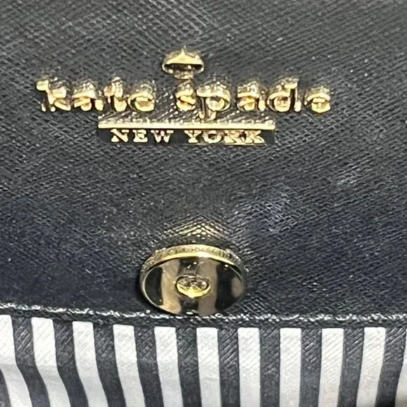 KATE SPADE Black Leather All-Day Tote Bag - Picture 11 of 16